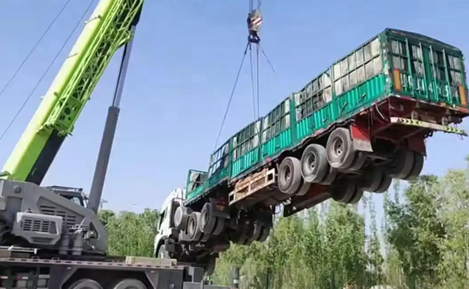 拉孜道路脱困救援案例